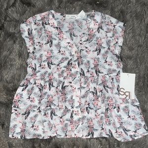 Button up baby doll top
